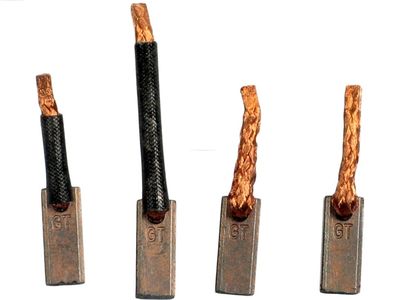 Угольная щетка, стартер AS-PL JSX61-62-63