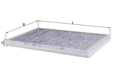 Фильтр, воздух во внутренном пространстве MAHLE LAK 81