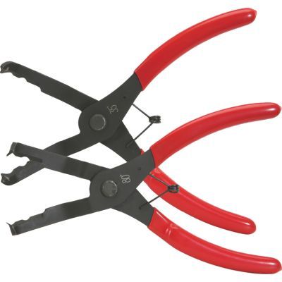 Atbrīvošanas stangu komplekts, Plastmasas kniedes KS TOOLS 115.1086