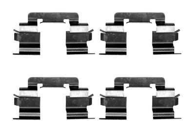 Комплектующие, колодки дискового тормоза BOSCH 1 987 474 625