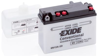 Startera akumulatoru baterija EXIDE 6N12A-2D