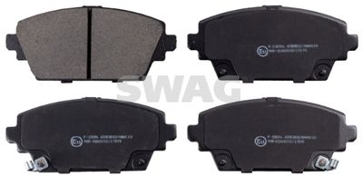 Bremžu uzliku kompl., Disku bremzes SWAG 82 91 6389