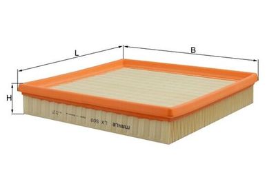 Воздушный фильтр KNECHT LX 500