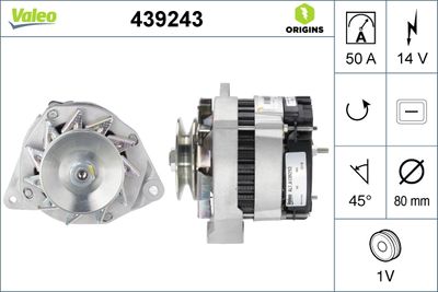 Ģenerators VALEO 439243