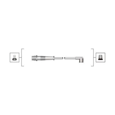 Augstsprieguma vadu komplekts MAGNETI MARELLI 941319170032