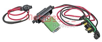 Rezistors, Salona ventilators METZGER 0917257