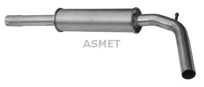 Средний глушитель выхлопных газов ASMET 03.094