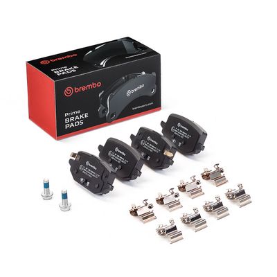 Bremžu uzliku kompl., Disku bremzes BREMBO P 68 080