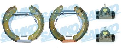 Комплект тормозных колодок SAMKO KEG451