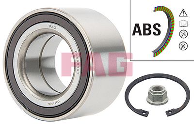 Rattalaagrikomplekt Schaeffler FAG 713 6162 50