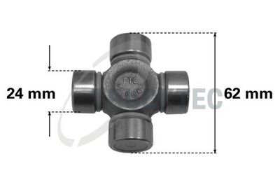 Шарнир, карданный вал TRUCKTEC AUTOMOTIVE 08.34.111