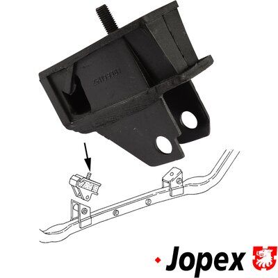 Подвеска, двигатель JP GROUP 1117901000