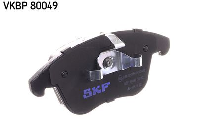 Комплект тормозных колодок, дисковый тормоз SKF VKBP 80049