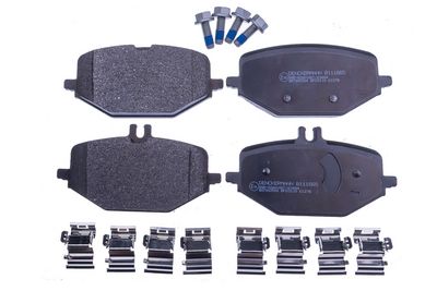 Bremžu uzliku kompl., Disku bremzes DENCKERMANN B111665