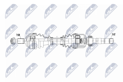 Приводной вал NTY NPW-PE-101