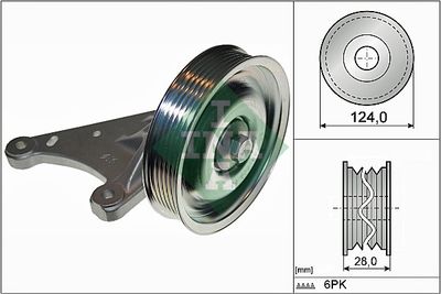 Parazīt-/Vadrullītis, Ķīļrievu siksna Schaeffler INA 532 0773 10