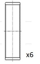 Шатунный подшипник FAI AutoParts BB2018-STD