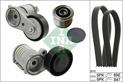Поликлиновой ременный комплект Schaeffler INA 529 0122 10