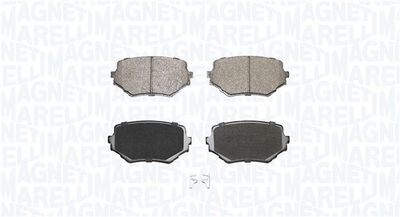 Bremžu uzliku kompl., Disku bremzes MAGNETI MARELLI 363916061146