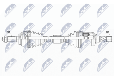 Приводной вал NTY NPW-MZ-060