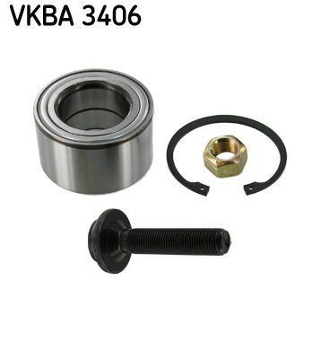 Комплект подшипника ступицы колеса SKF VKBA 3406