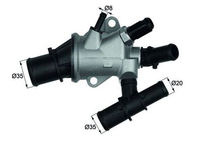 Термостат, охлаждающая жидкость MAHLE TI 170 88