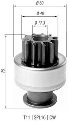 Zobrats, Starteris MAGNETI MARELLI 940113020384