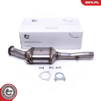 Nosēdumu-/Daļiņu filtrs, Izplūdes gāzu sistēma ESEN SKV 62SKV509