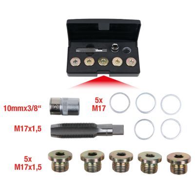 Remkomplekts, Eļļas noliešanas skrūves vītne KS TOOLS 150.4930