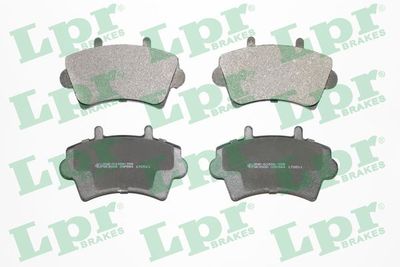 Комплект тормозных колодок, дисковый тормоз LPR 05P884
