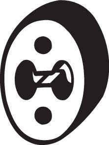 Резиновые полоски, система выпуска BOSAL 255-096