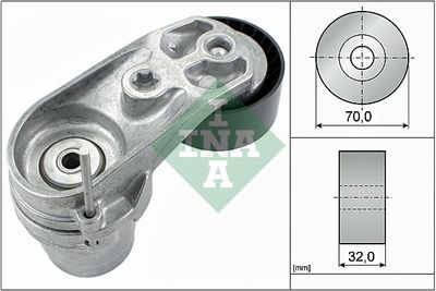 Siksnas spriegotājs, Ķīļsiksna Schaeffler INA 534 0433 10