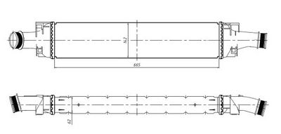Интеркулер NRF 309046