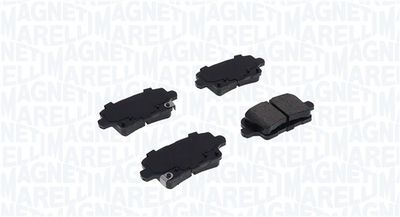 Bremžu uzliku kompl., Disku bremzes MAGNETI MARELLI 363916061238