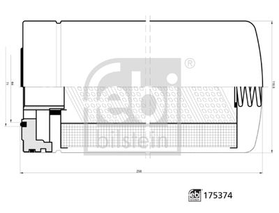 Hidrofiltrs, Automātiskā pārnesumkārba FEBI BILSTEIN 175374