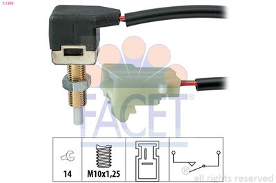Выключатель, привод сцепления (Tempomat) FACET 7.1298