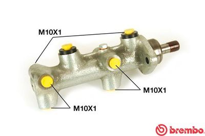 Главный тормозной цилиндр BREMBO M 85 069