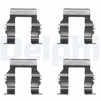 Piederumu komplekts, Disku bremžu uzlikas DELPHI LX0367