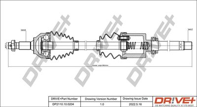 Приводной вал Dr!ve+ DP2110.10.0204