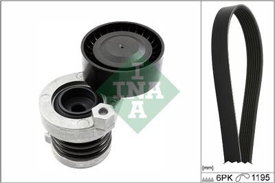 Поликлиновой ременный комплект Schaeffler INA 529 0339 10