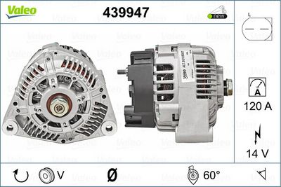 Ģenerators VALEO 439947