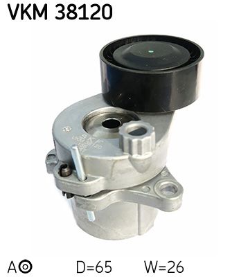 Siksnas spriegotājs, Ķīļsiksna SKF VKM 38120