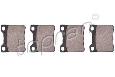 Bremžu uzliku kompl., Disku bremzes TOPRAN 722 491