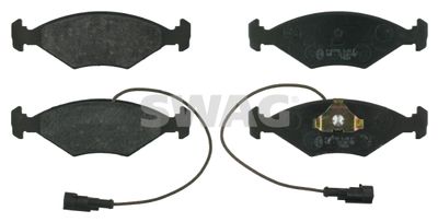 Bremžu uzliku kompl., Disku bremzes SWAG 70 91 6397