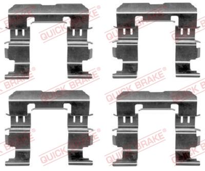 Piederumu komplekts, Disku bremžu uzlikas QUICK BRAKE 109-1612