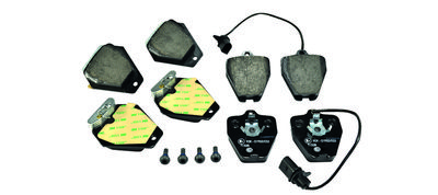 Комплект тормозных колодок, дисковый тормоз HELLA 8DB 355 010-191