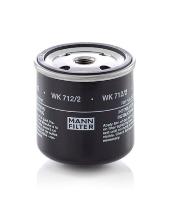 Топливный фильтр MANN-FILTER WK 712/2