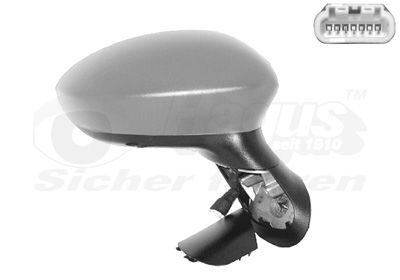 Наружное зеркало VAN WEZEL 1624818