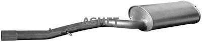 Глушитель выхлопных газов конечный ASMET 12.038