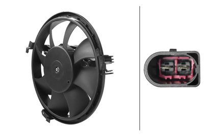 Вентилятор, охлаждение двигателя HELLA 8EW 366 420-101